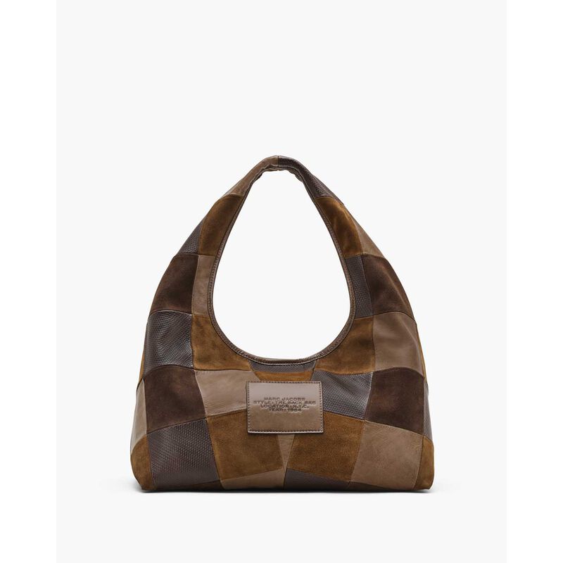MARC JACOBS The Suede Patchwork Sack Bag image number 3